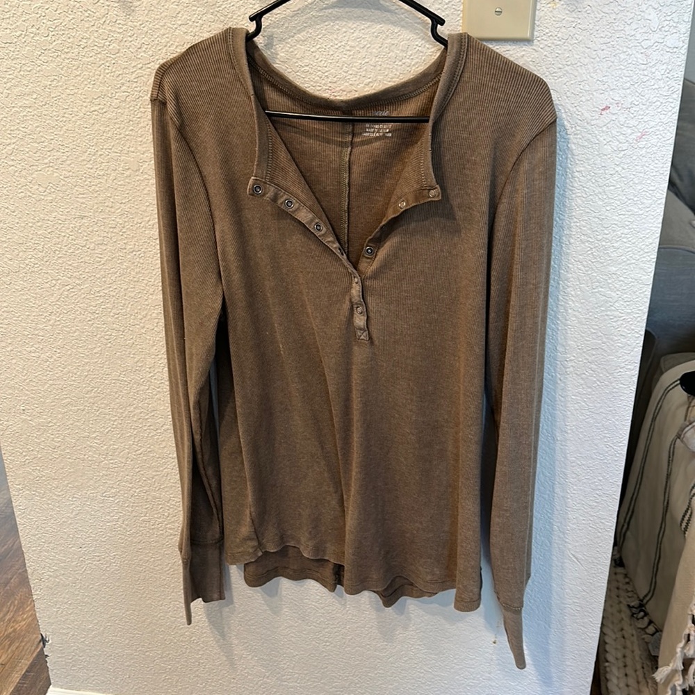 Aerie button up